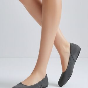 SoftWalk Norwich Gray Suede Women's Ballet Flats Size 6 Narrow Brand New